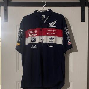 Men's Navy Racing Shirt